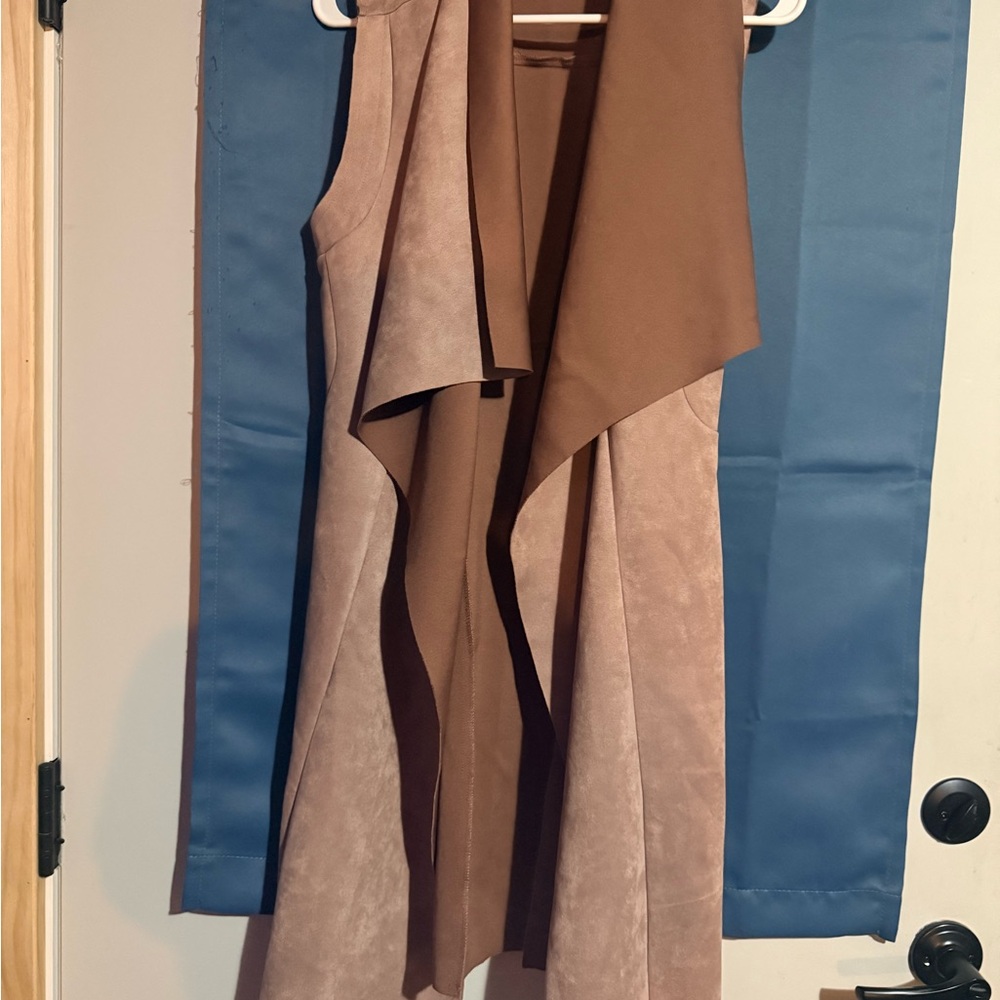 BLVD Pink and Brown Top